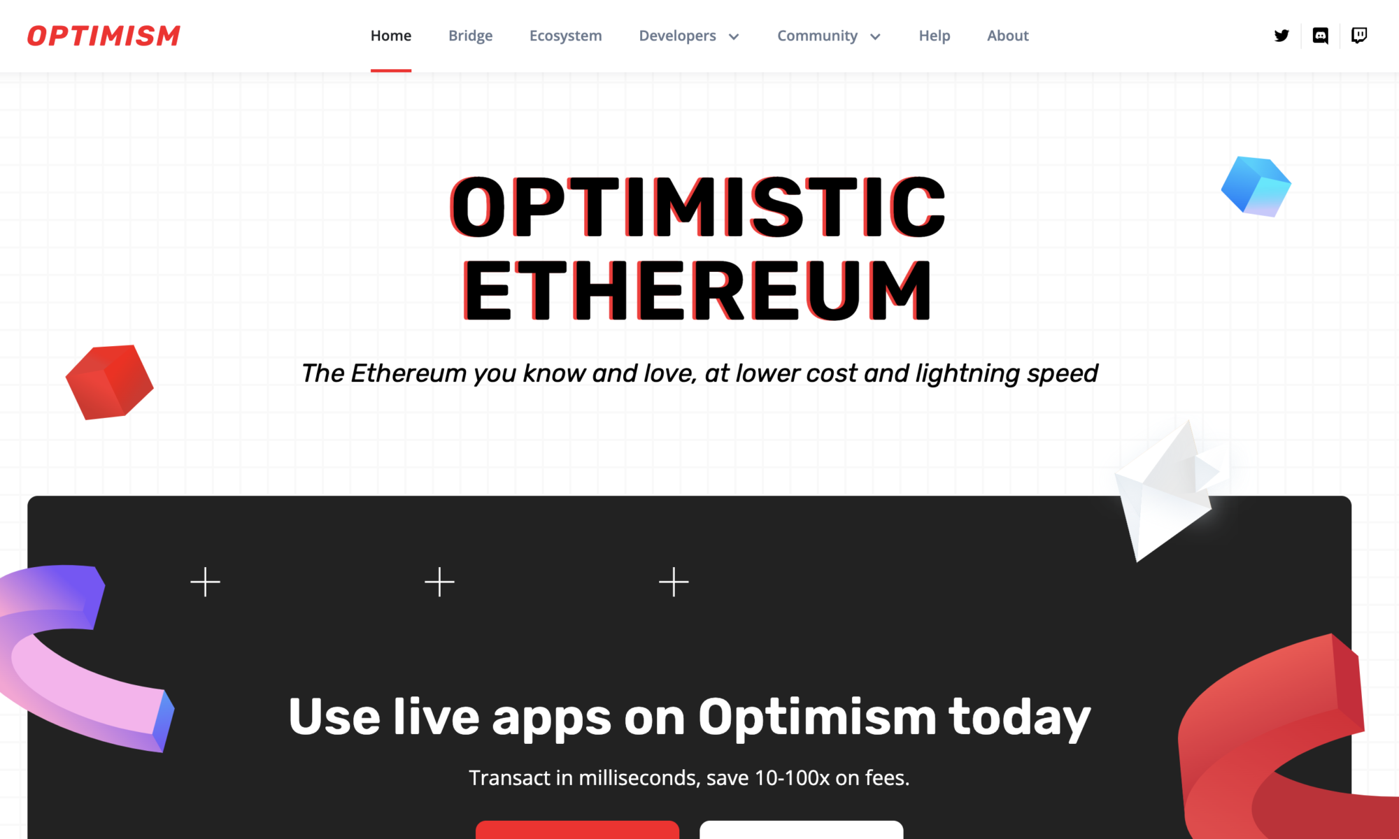 Optimism（オプティミズム ）とは？Rollups（ロールアップ）技術を採用する注目レイヤー2プロジェクトをわかりやすく解説！ - Web3  PRESS（旧とってもやさしいビットコイン）