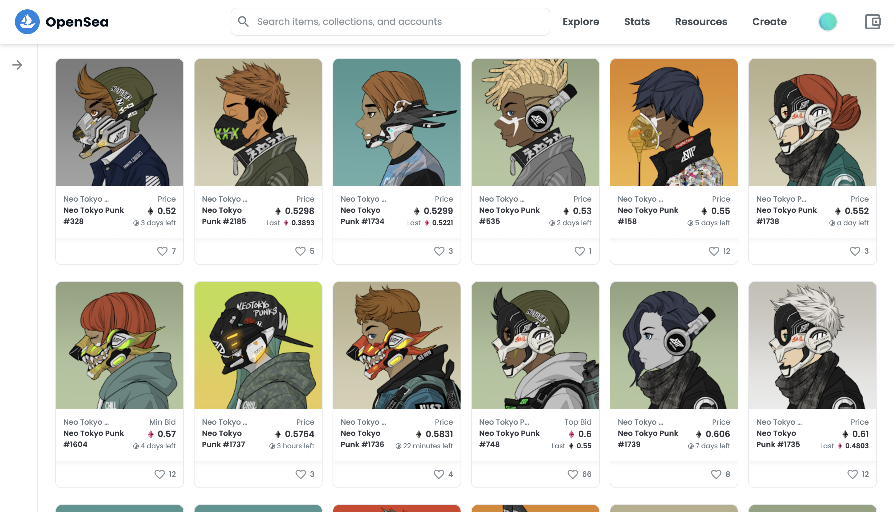 NEO TOKYO PUNKS - Web3 PRESS（旧とってもやさしいビットコイン）